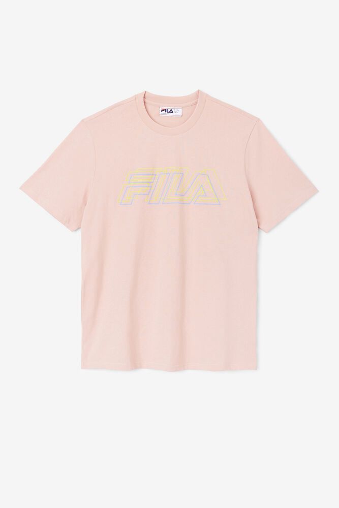 Fila Lakosa Coral T-Shirt Mens - NZ 92563-LRWD